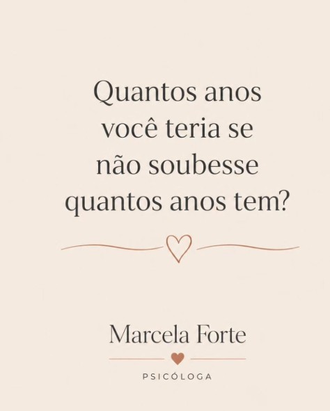 Arte de identidade visual de Marcela Forte, Psicóloga